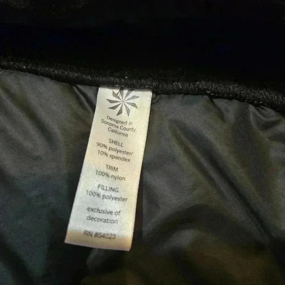 ATHLETA Rock Springs Vest Black Size XS #021 - Picture 7 of 8